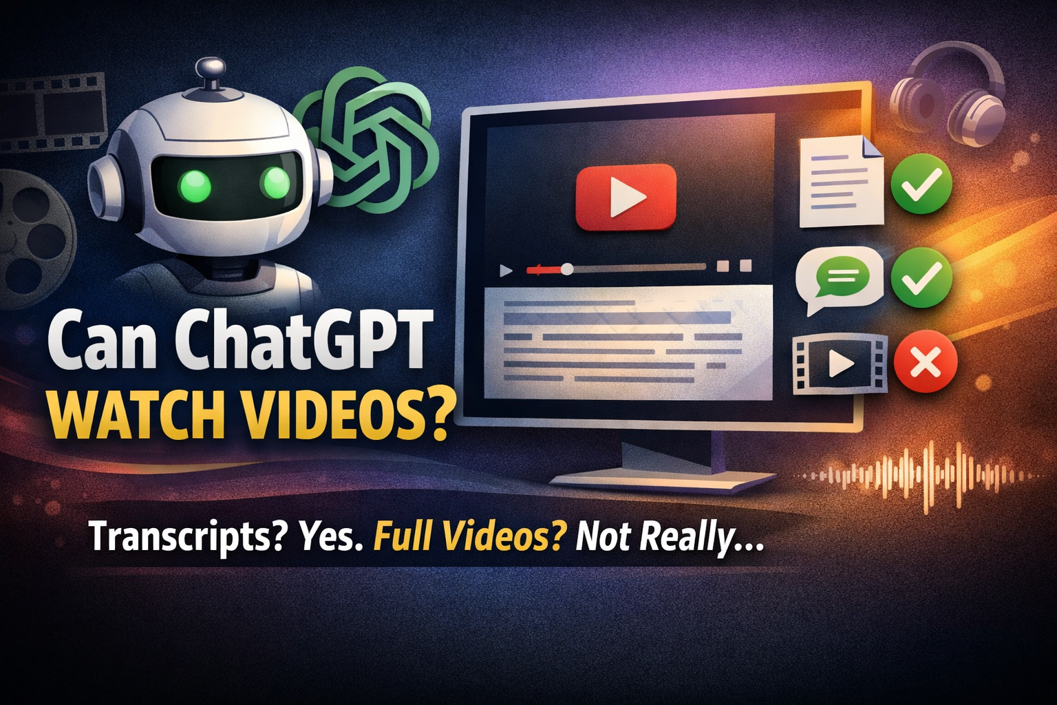 Can ChatGPT Watch Videos? (Let’s Talk About What It Actually Does)