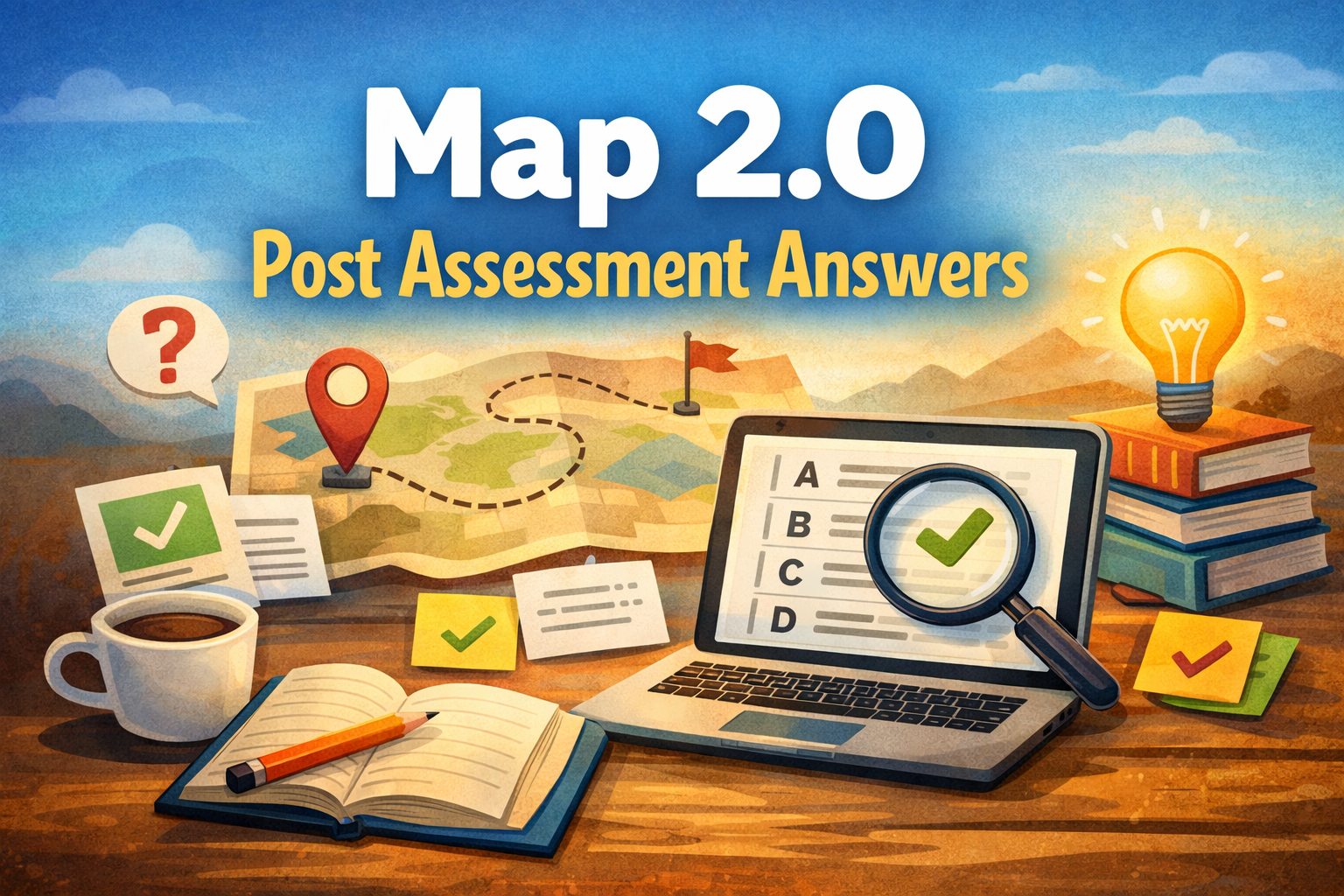 Map 2.0 Post Assessment Answers — A Real, No-Stress Guide